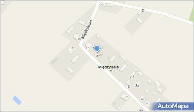 Międzylesie, Międzylesie, 16, mapa Międzylesie