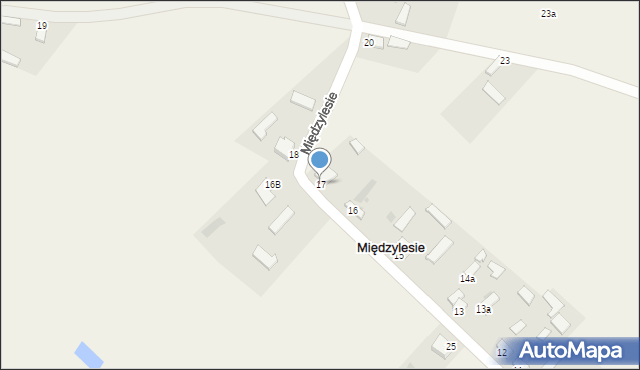 Międzylesie, Międzylesie, 17, mapa Międzylesie