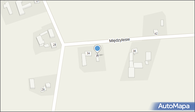 Międzylesie, Międzylesie, 35, mapa Międzylesie