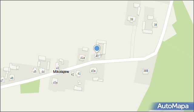 Międzylesie, Międzylesie, 40, mapa Międzylesie