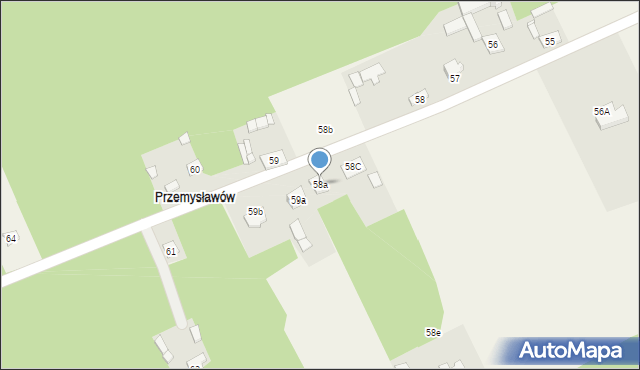 Międzylesie, Międzylesie, 58a, mapa Międzylesie