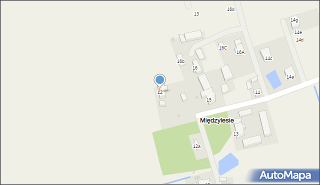 Międzylesie, Międzylesie, 12, mapa Międzylesie