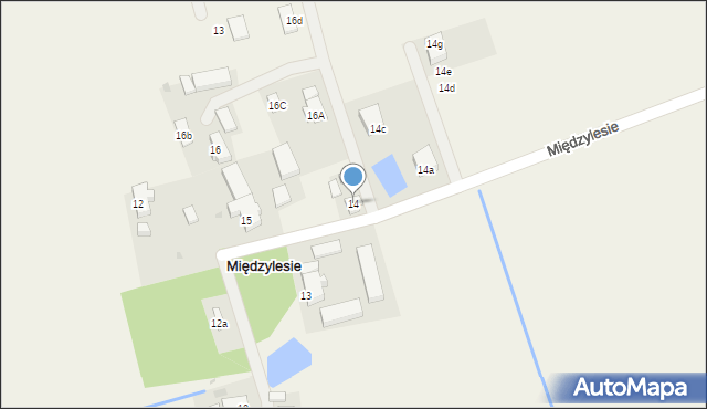 Międzylesie, Międzylesie, 14, mapa Międzylesie