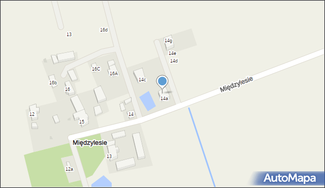 Międzylesie, Międzylesie, 14b, mapa Międzylesie