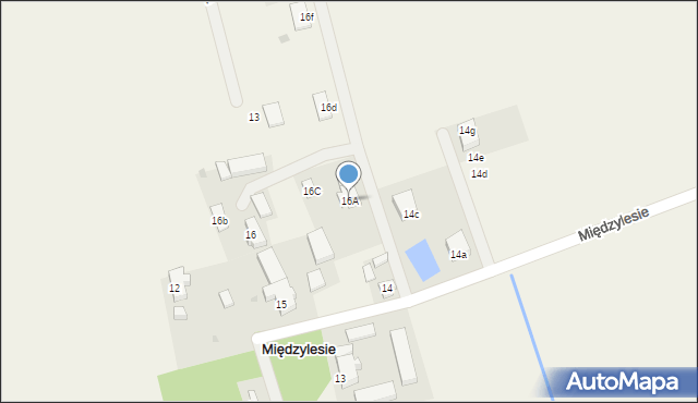 Międzylesie, Międzylesie, 16A, mapa Międzylesie