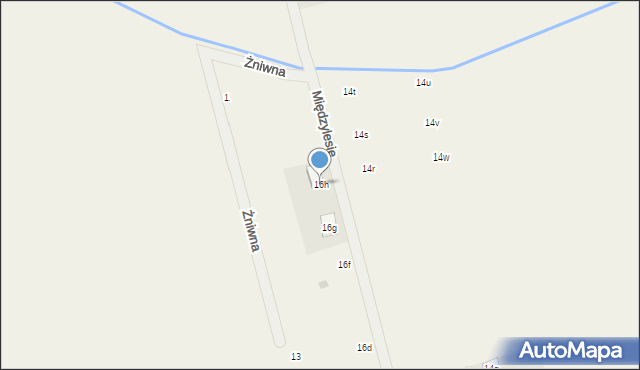 Międzylesie, Międzylesie, 16h, mapa Międzylesie