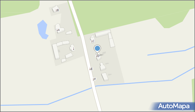 Międzylesie, Międzylesie, 1D, mapa Międzylesie