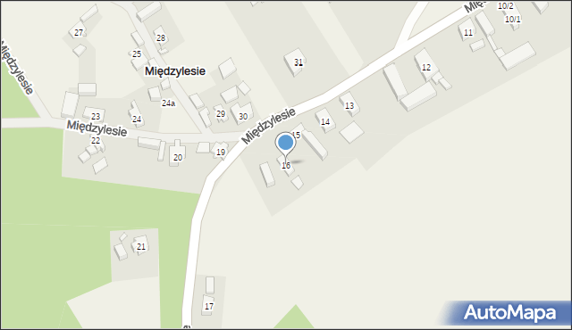 Międzylesie, Międzylesie, 16, mapa Międzylesie