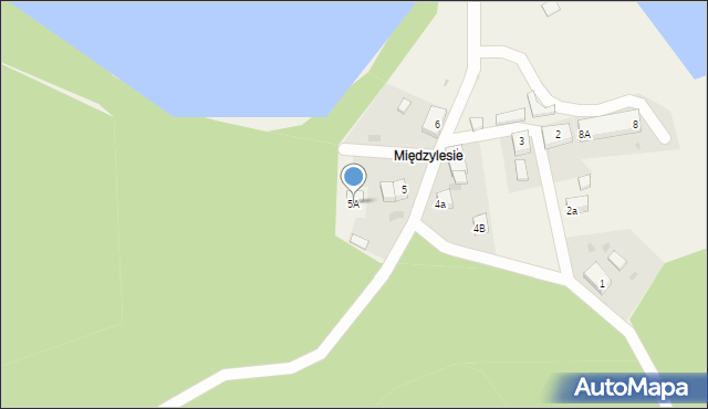 Międzylesie, Międzylesie, 5A, mapa Międzylesie