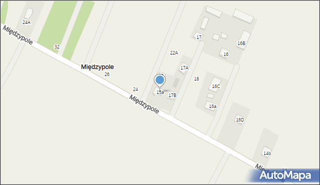 Międzypole, Międzypole, 15a, mapa Międzypole