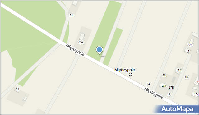 Międzypole, Międzypole, 32, mapa Międzypole