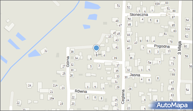 Międzyrzec Podlaski, Miodowa, 6, mapa Międzyrzec Podlaski