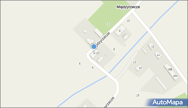 Międzyrzecze, Międzyrzecze, 7, mapa Międzyrzecze