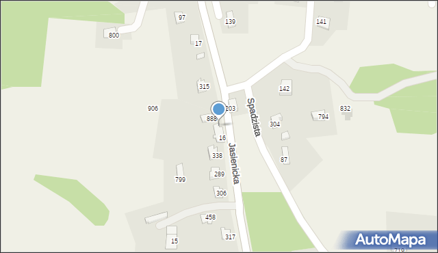 Międzyrzecze Dolne, Międzyrzecze Dolne, 16a, mapa Międzyrzecze Dolne