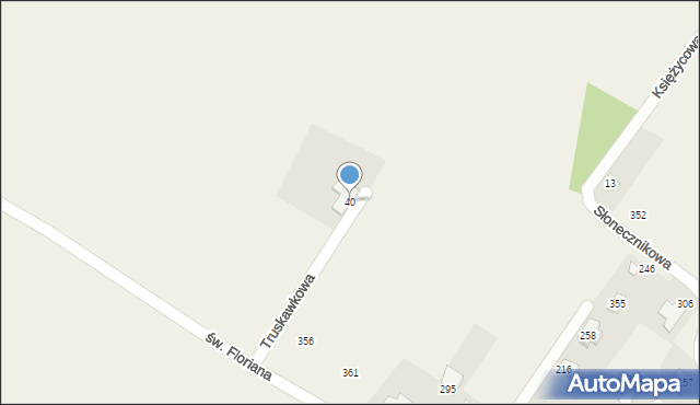 Międzyrzecze Dolne, Międzyrzecze Dolne, 40, mapa Międzyrzecze Dolne
