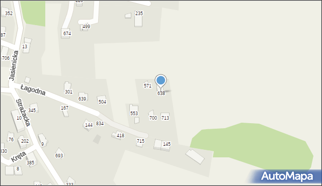 Międzyrzecze Górne, Międzyrzecze Górne, 638, mapa Międzyrzecze Górne