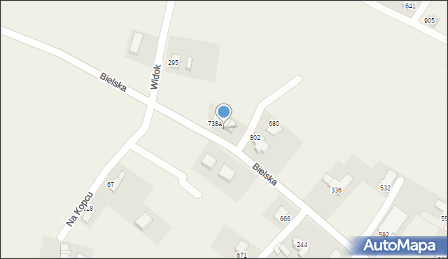 Międzyrzecze Górne, Międzyrzecze Górne, 738c, mapa Międzyrzecze Górne