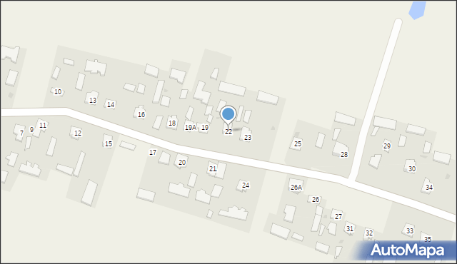 Miękisz Nowy, Miękisz Nowy, 22, mapa Miękisz Nowy
