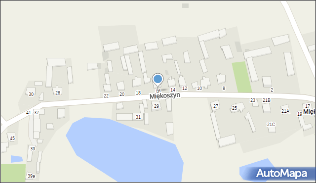 Miękoszyn, Miękoszyn, 16, mapa Miękoszyn