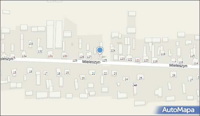 Mieleszyn, Mieleszyn, 126, mapa Mieleszyn