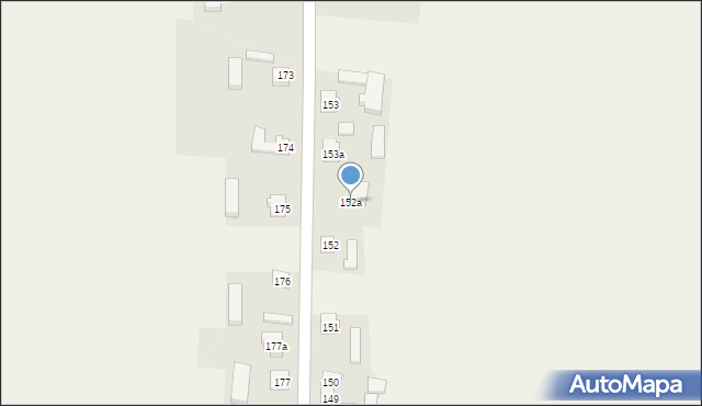 Mieleszyn, Mieleszyn, 152a, mapa Mieleszyn