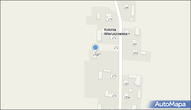 Mieleszyn, Mieleszyn, 172a, mapa Mieleszyn
