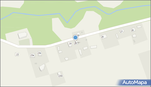 Mielno, Mielno, 25, mapa Mielno