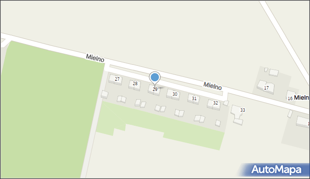 Mielno, Mielno, 29, mapa Mielno