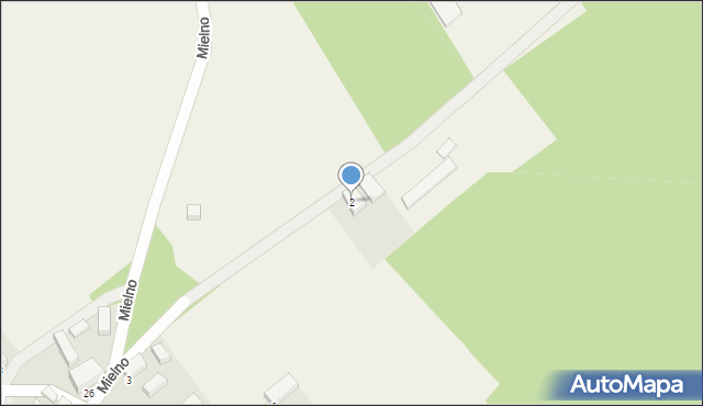 Mielno, Mielno, 2, mapa Mielno