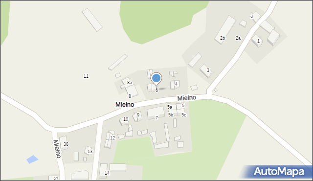 Mielno, Mielno, 6, mapa Mielno