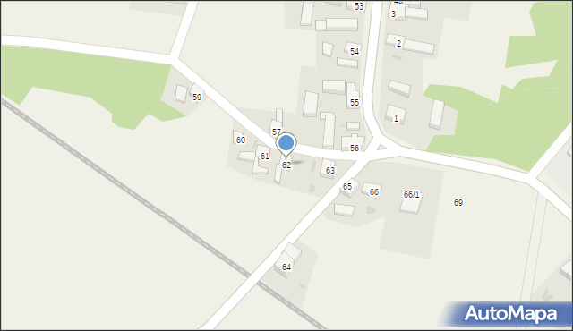 Mierków, Mierków, 62, mapa Mierków