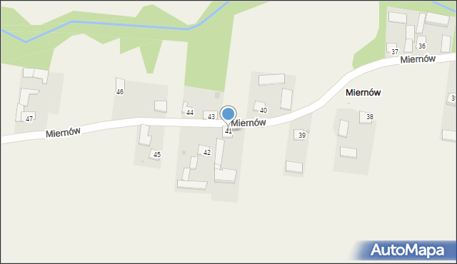 Miernów, Miernów, 41, mapa Miernów