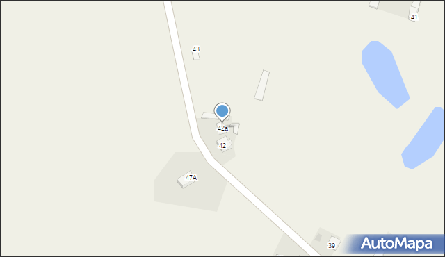 Mierucin, Mierucin, 42a, mapa Mierucin