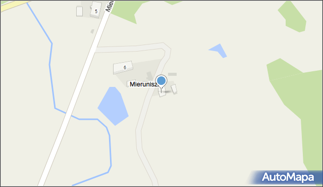 Mieruniszki, Mieruniszki, 7A, mapa Mieruniszki