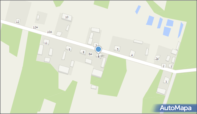 Mierzączka Duża, Mierzączka Duża, 6, mapa Mierzączka Duża