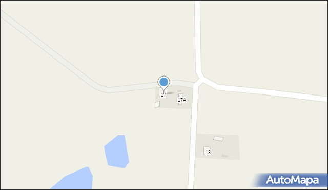 Mierzanowo, Mierzanowo, 17, mapa Mierzanowo