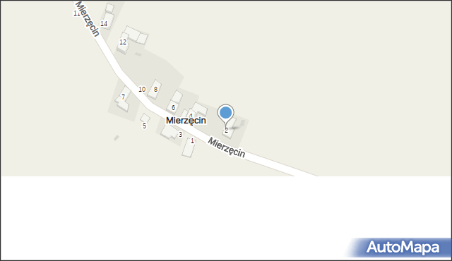 Mierzęcin, Mierzęcin, 2, mapa Mierzęcin