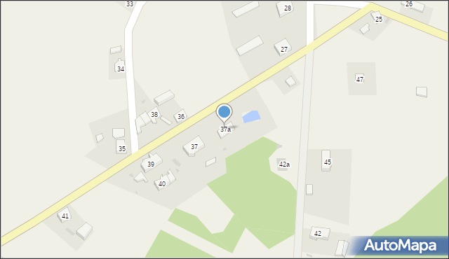 Mierzęcin, Mierzęcin, 37a, mapa Mierzęcin