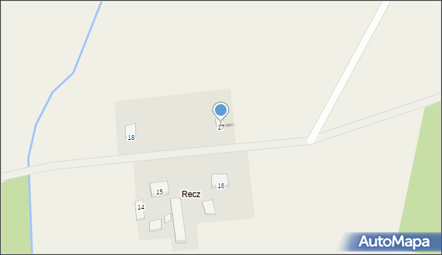 Mierzęcin, Mierzęcin, 17, mapa Mierzęcin