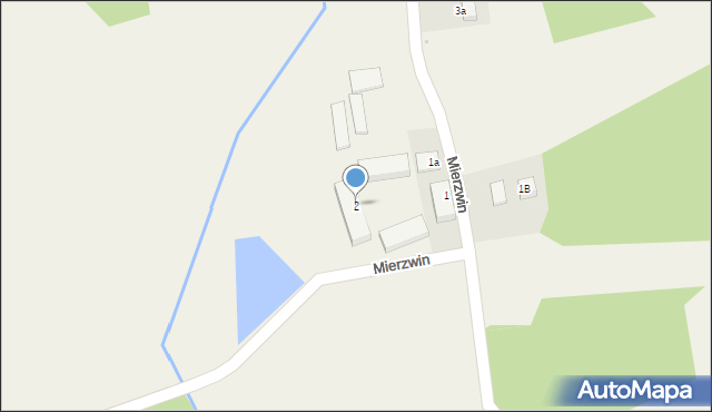 Mierzwin, Mierzwin, 2, mapa Mierzwin