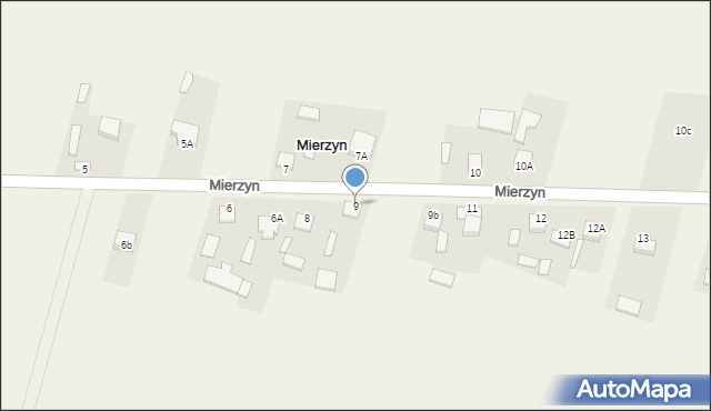 Mierzyn, Mierzyn, 9, mapa Mierzyn