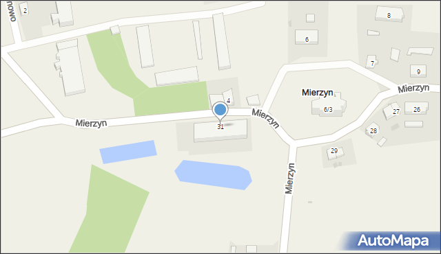 Mierzyn, Mierzyn, 31, mapa Mierzyn