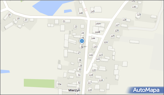 Mierzyn, Mierzyn, 26, mapa Mierzyn