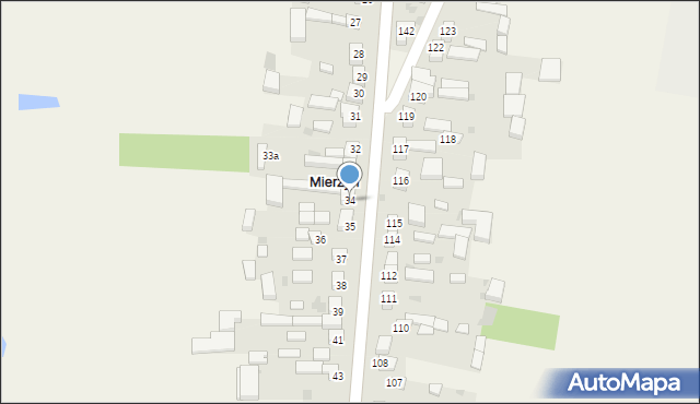 Mierzyn, Mierzyn, 34, mapa Mierzyn