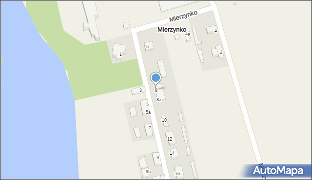 Mierzynko, Mierzynko, 8, mapa Mierzynko