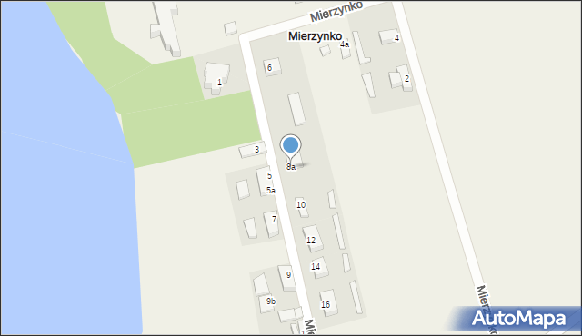 Mierzynko, Mierzynko, 8a, mapa Mierzynko