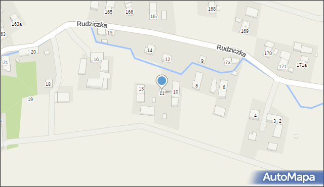 Mieszkowice, Mieszkowice, 11, mapa Mieszkowice