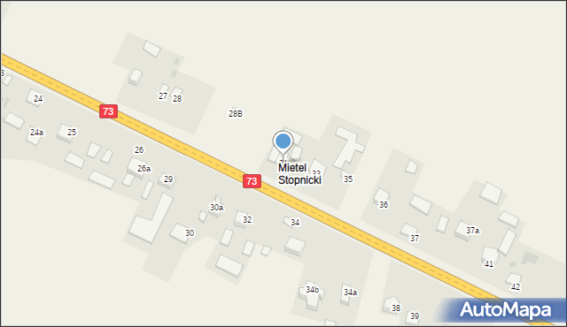 Mietel, Mietel, 31, mapa Mietel