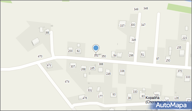 Mietniów, Mietniów, 351, mapa Mietniów