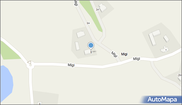 Migi, Migi, 8, mapa Migi